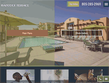Tablet Screenshot of hancockterrace.com